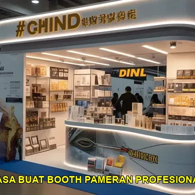 jasa buat booth pameran profesional